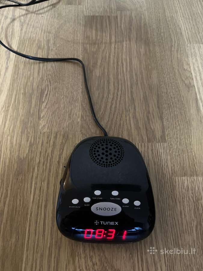 Elektrinis šviečiantis laikrodis Tunex