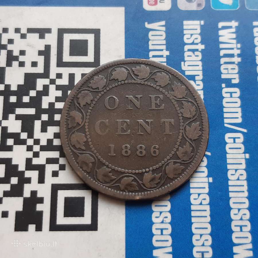 Kanada 1 centas 1886