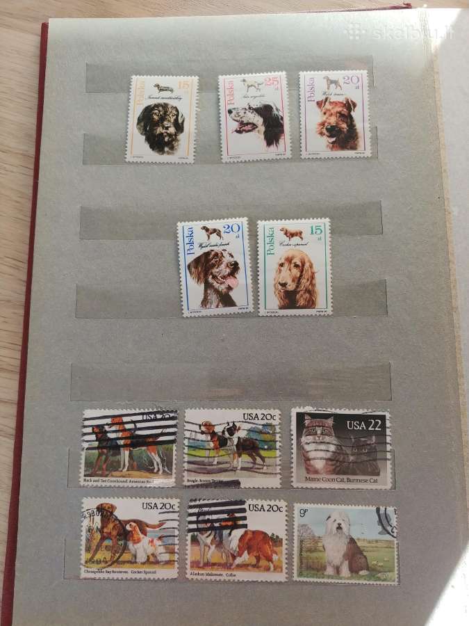 Pašto ženklai su šuniukaiz