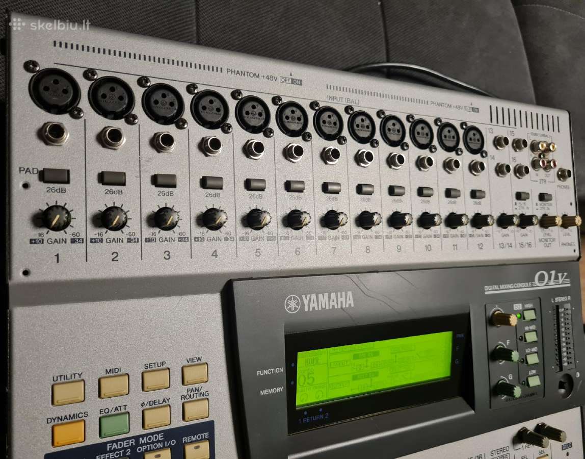 Yamaha 01v - nuotraukos Nr. 2