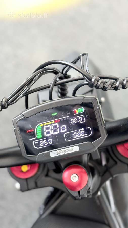 Gt54 Riding Times elektrinis dviratis 1000w 65km/h - nuotraukos Nr. 11
