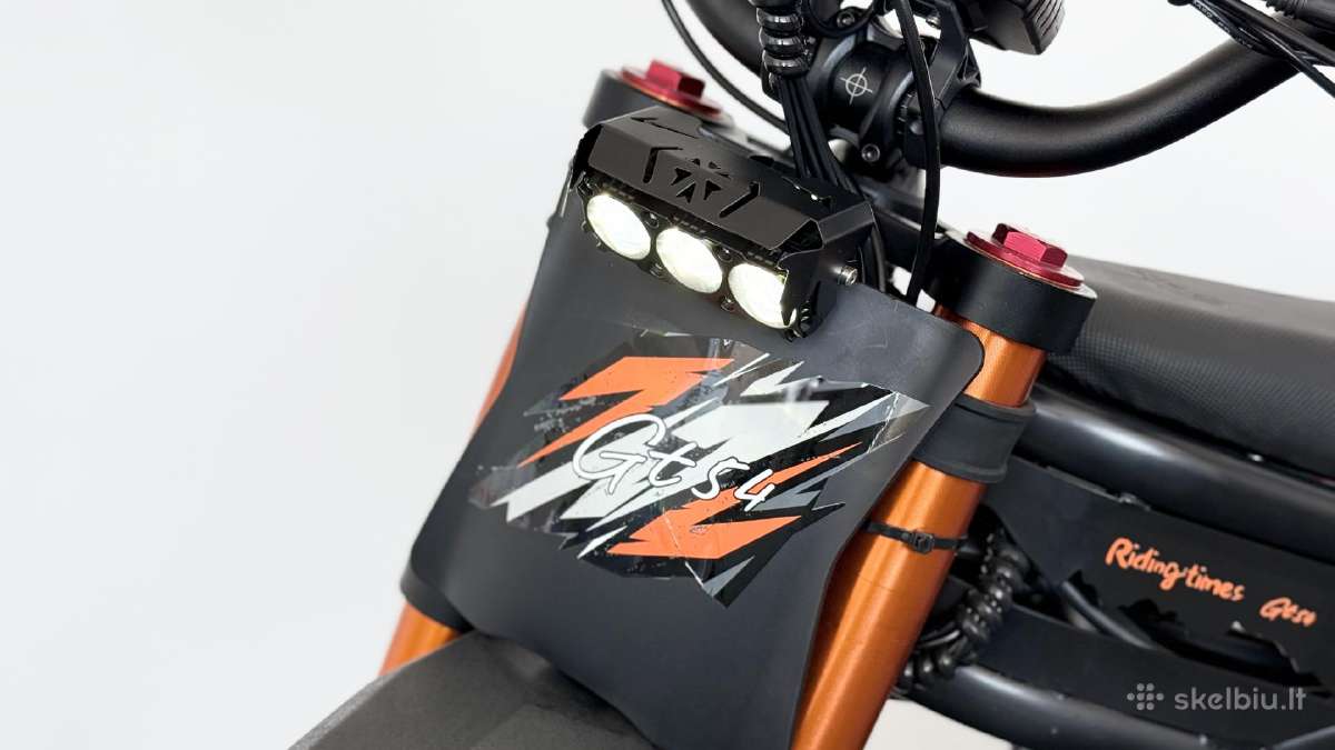 Gt54 Riding Times elektrinis dviratis 1000w 65km/h - nuotraukos Nr. 16