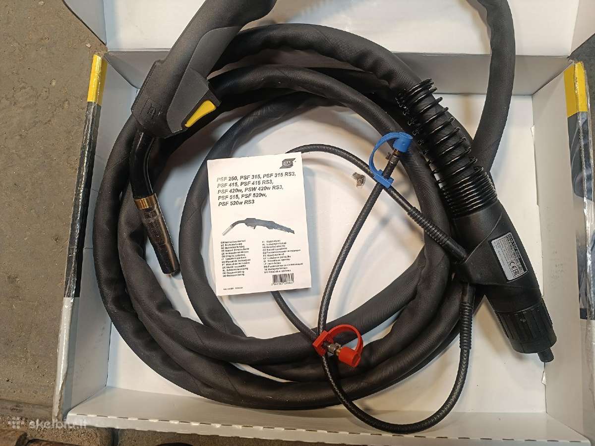 Nauja Esab Psf 420w 5m rankena