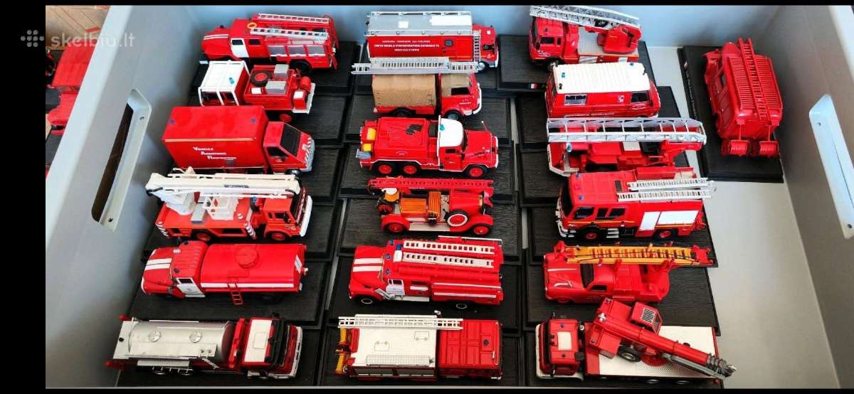 Gaisriniu modeliai gaisrines firetrucks modeliukai - nuotraukos Nr. 7