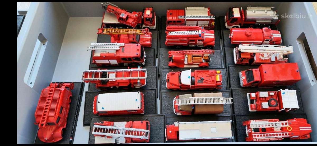 Gaisriniu modeliai gaisrines firetrucks modeliukai - nuotraukos Nr. 8