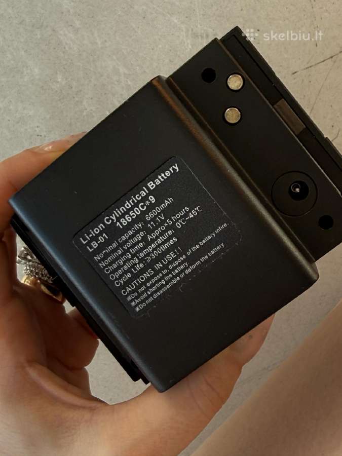 Belaidė Studijinė Blykstė Nicefoto N6 Ttl.m 600w - nuotraukos Nr. 14