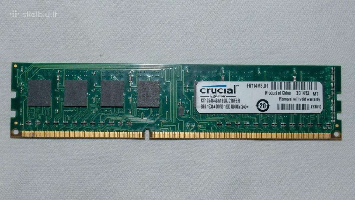Ddr-2-3 RAM po 1-2gb po 4gb ir 8gb