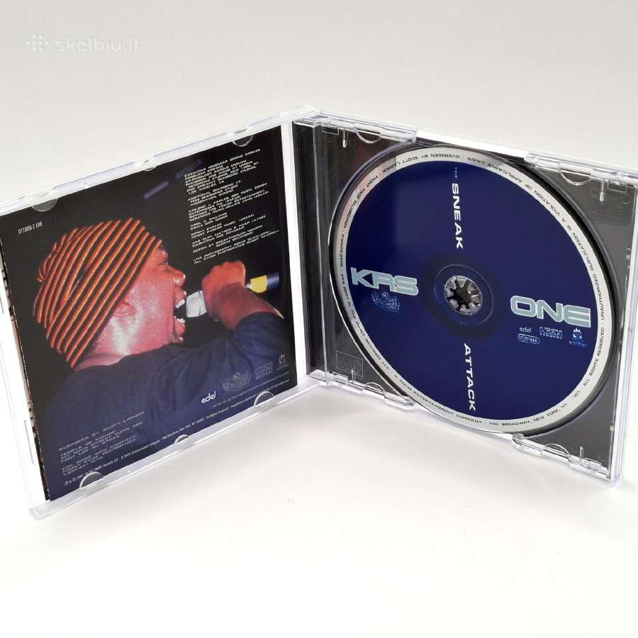 Krs-one - The Sneak Attack (CD, Albumas) - nuotraukos Nr. 3