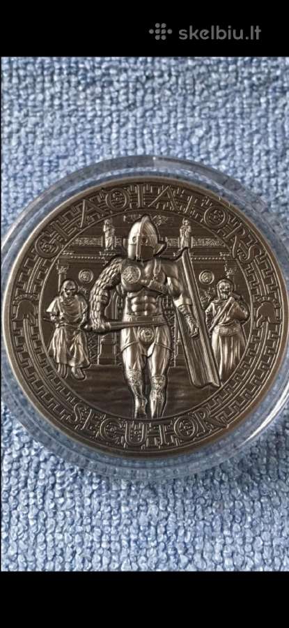 Moneta Solomon isl. 2017m. 5 dollars, sidabras