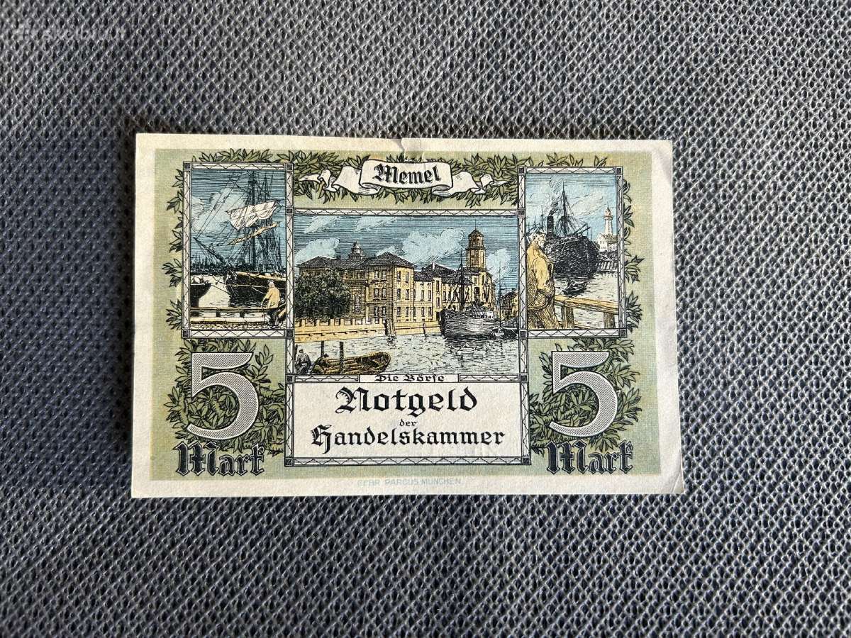 5 Memel markės 1922 m.