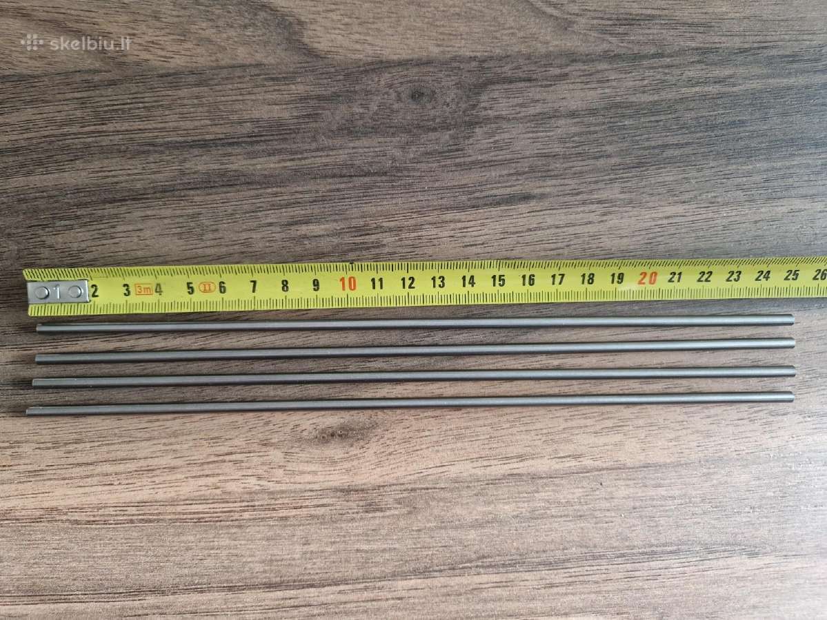 Vamzdelis 4mmx3mmx250mm