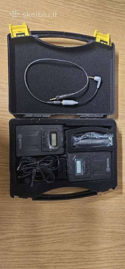 Boya microphone By-wm8 Pro-k1 Uhf Wireless - nuotraukos Nr. 2