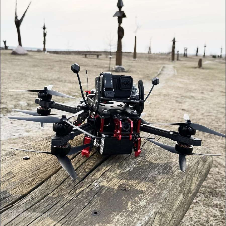 Taurus X8 V3 O3 6s HD Fpv Cinelifter Drone - nuotraukos Nr. 2