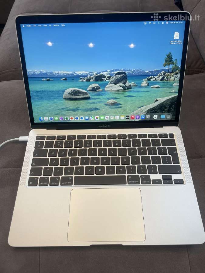 Mac Book Air 13-m1-a2337 Visiskai naujas - nuotraukos Nr. 2