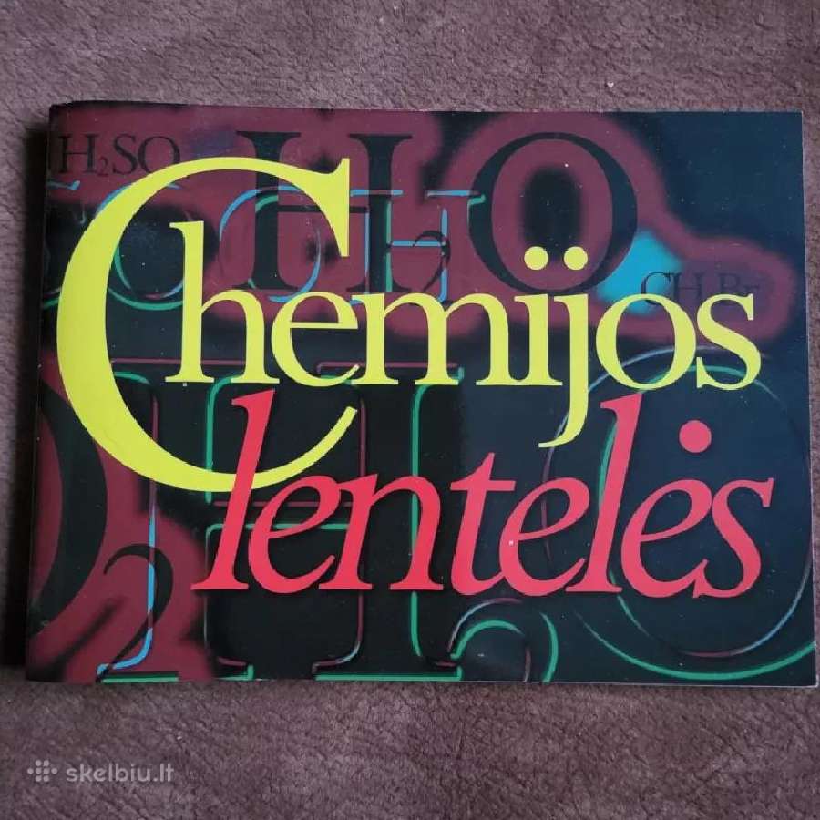 Chemijos lentelės