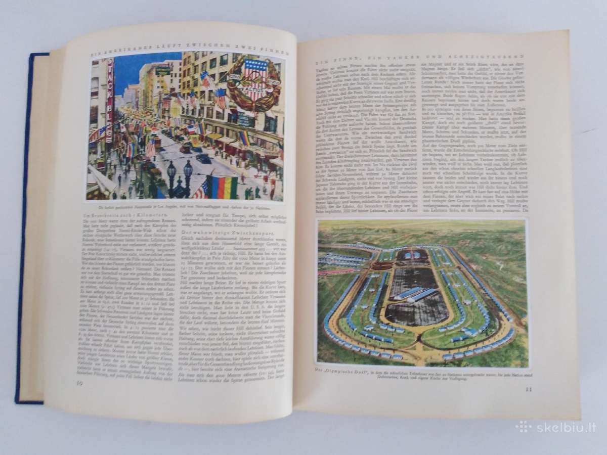 1932 Olimpines zaidynes knyga atvirukai albumas - nuotraukos Nr. 5
