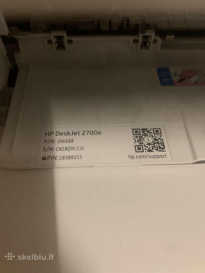 Hp Deskjet 2700e spausdintuvas / skeneris - nuotraukos Nr. 2