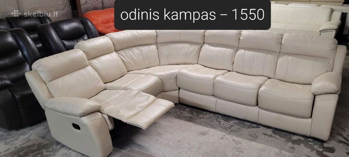 Odiniai Baldai Kampas Sofa Reglainer - nuotraukos Nr. 10