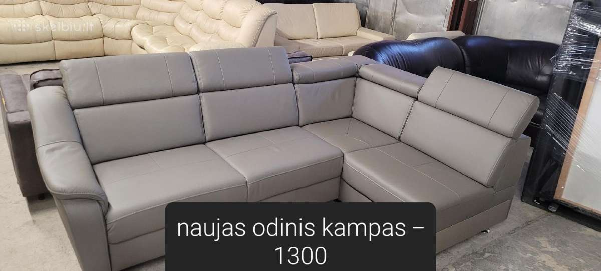 Odiniai Baldai Kampas Sofa Reglainer - nuotraukos Nr. 12