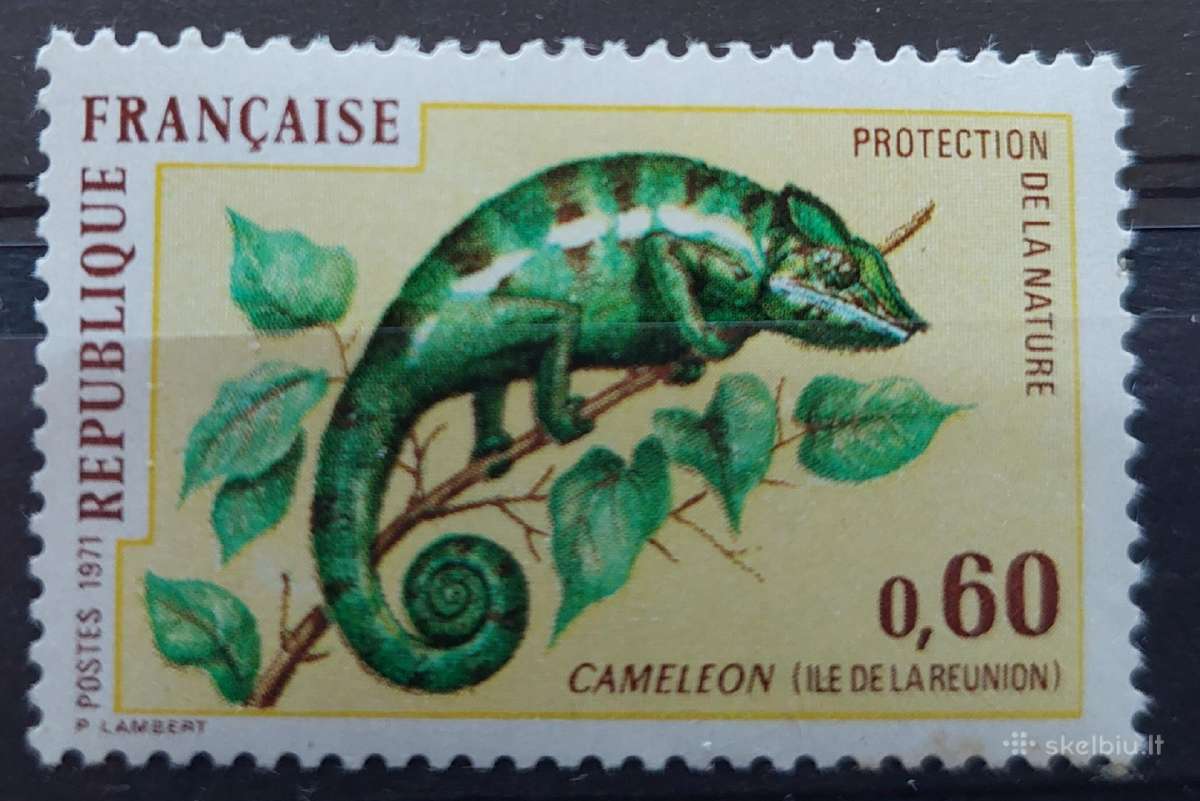 Prancūzija 1971 Chameleonas , švarus, Michel 1771
