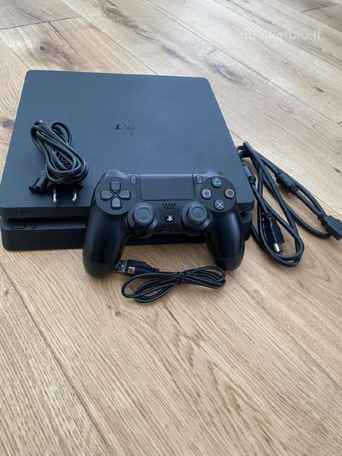 Atrištas Playstation 4 Slim 1 TB + 13 žaidimų - nuotraukos Nr. 3