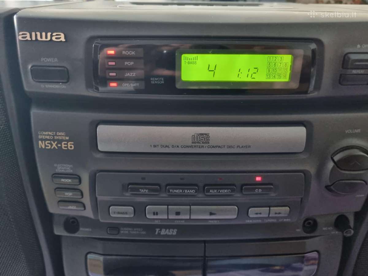 Aiwa Nsx-e6 - nuotraukos Nr. 4