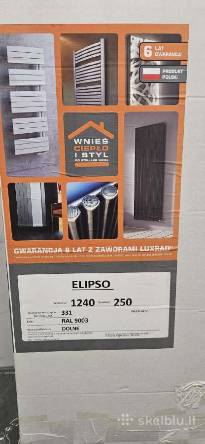 Naujas Rankšluosčių džiovintuvas Luxrad - nuotraukos Nr. 5
