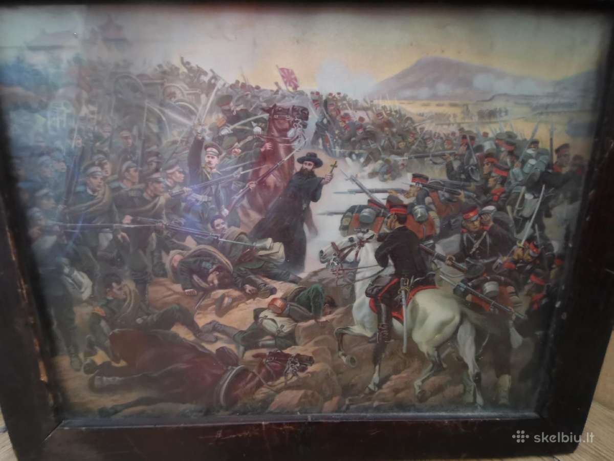 Senovinis paveikslas 1905m. Rusų-japonų karas