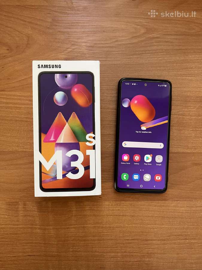 Samsung Galaxy M31s dual Sim naudotas telefonas