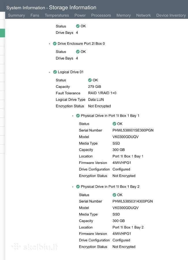 Hpe Dl360 Gen9 - nuotraukos Nr. 3