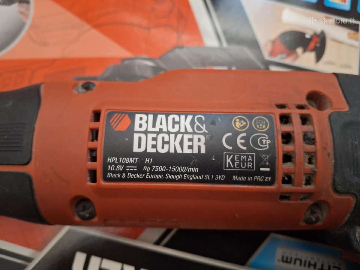 Parduodu multifunkcinį Black&decker įrankį - nuotraukos Nr. 2