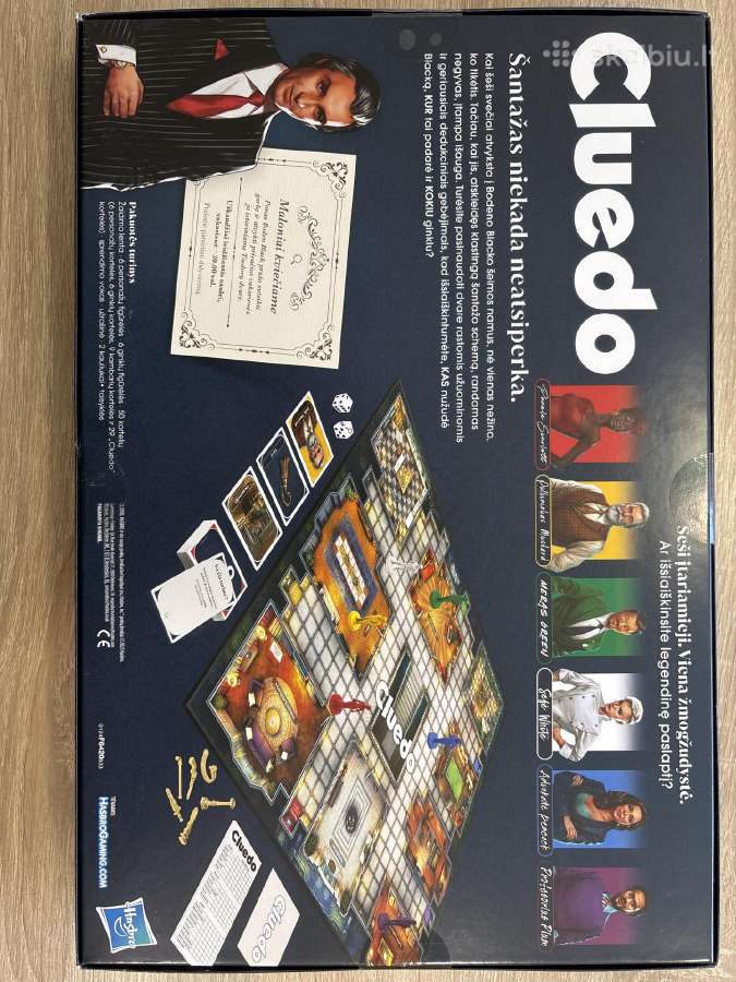 Naujas Cluedo žaidimas buvo žaistas 1 kartą. - nuotraukos Nr. 2
