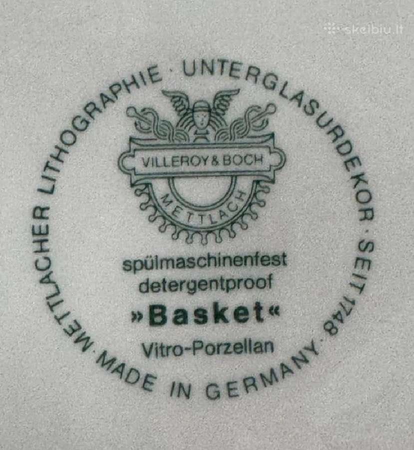 Villeroy & Boch indelis su dangteliu - nuotraukos Nr. 3