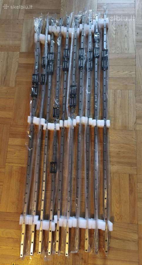 Hgr20 linear rails, CNC. Linijiniai guoliai - nuotraukos Nr. 2