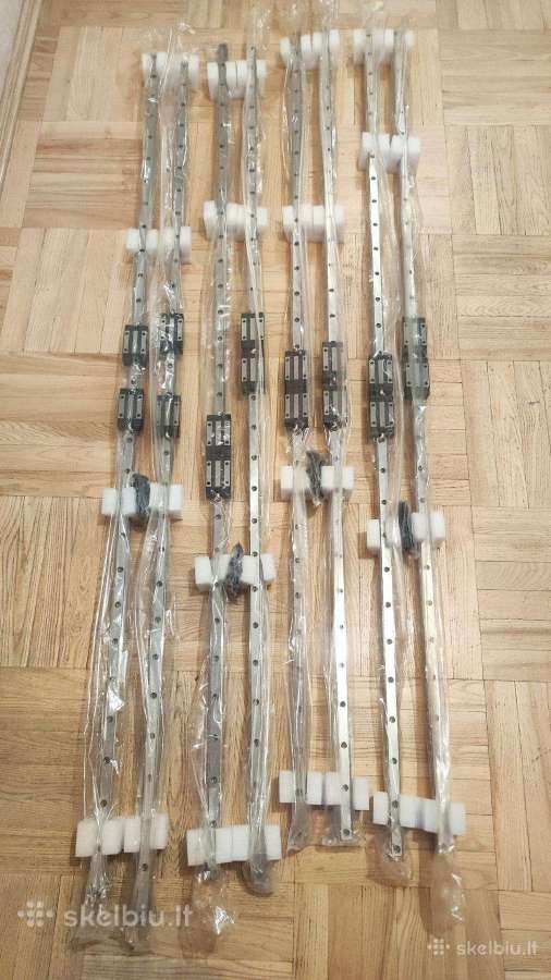 Hgr20 linear rails, CNC. Linijiniai guoliai - nuotraukos Nr. 3