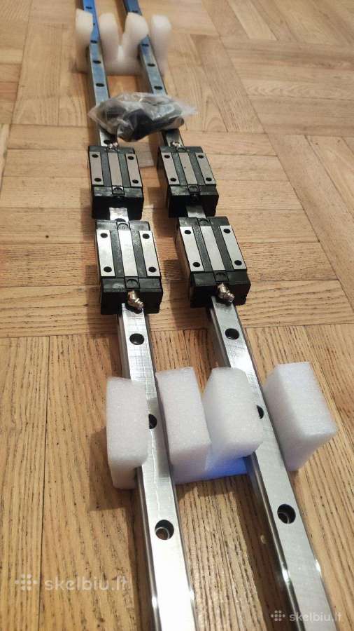 Hgr20 linear rails, CNC. Linijiniai guoliai - nuotraukos Nr. 4