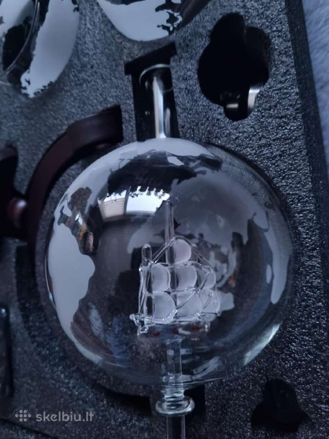 "Globe" dekanterių rinkinys su stiklinėmis - nuotraukos Nr. 6