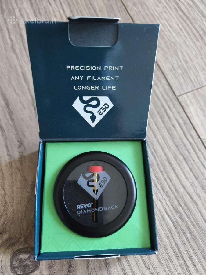 Revo Diamondback 0.4mm 3D spausdintuvui