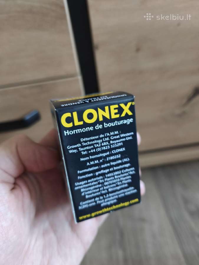 Clonex šaknų hormonas augalams