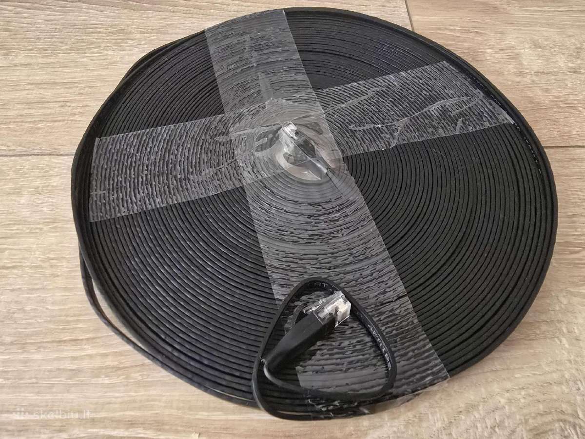 Ethernet kabelis 10-15m