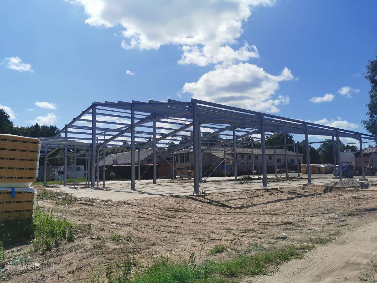 Angarai metalinės konstrukcijos - nuotraukos Nr. 16