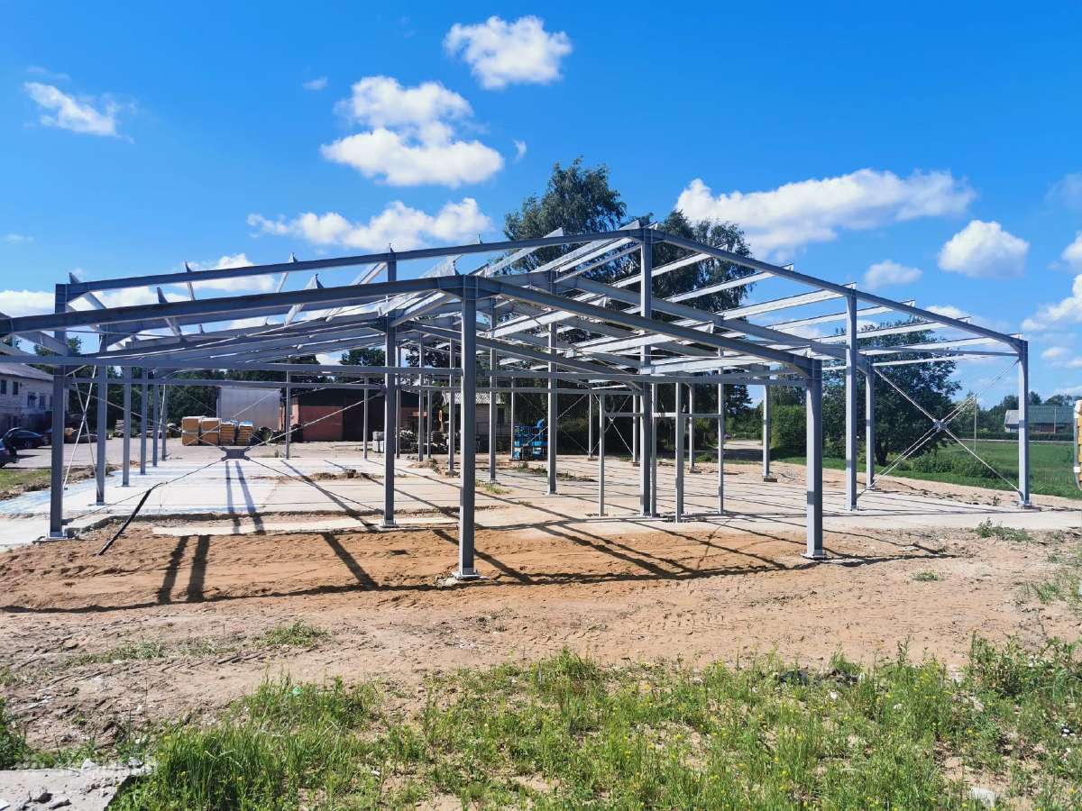 Angarai metalinės konstrukcijos - nuotraukos Nr. 17