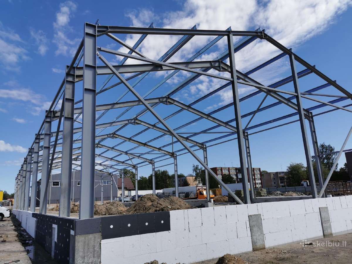 Angarai metalinės konstrukcijos