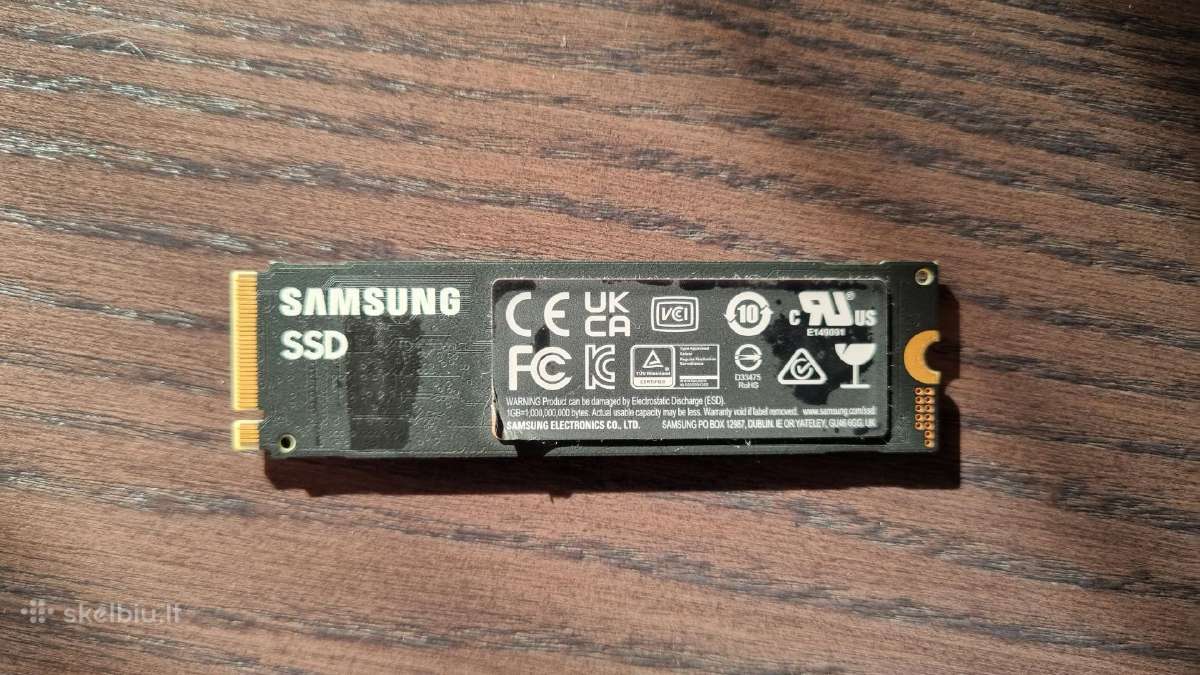 Samsung Nvme M.2 Pcie 3.0 SSD 980 500gb - nuotraukos Nr. 5