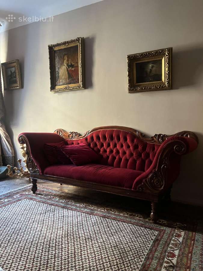 Rudona sofa kušetė