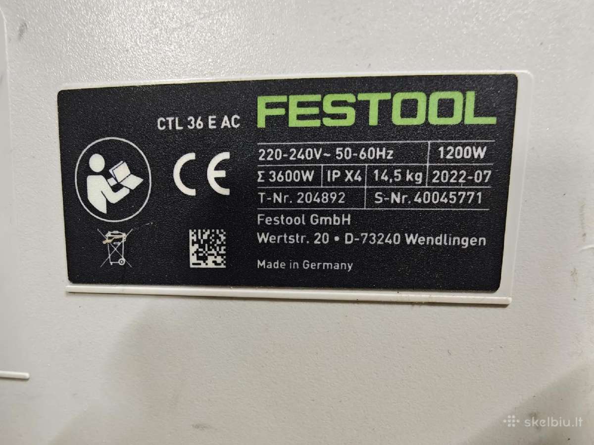 Festool dulkių siurblys
