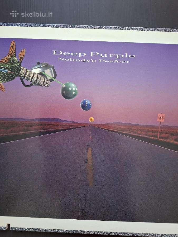 Deep Purple 1988 “nobodys Perfect 2 Lp