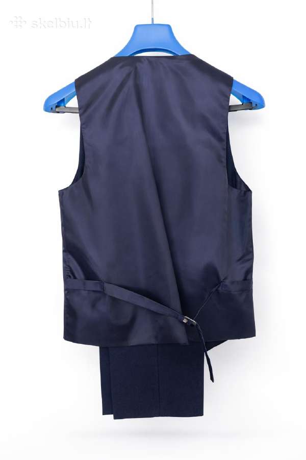 Naujas 3-jų dalių vyriškas kostiumas - nuotraukos Nr. 4