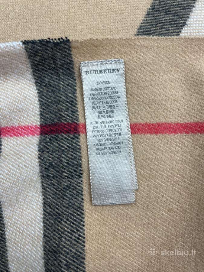 Burberry Šalikas - nuotraukos Nr. 3