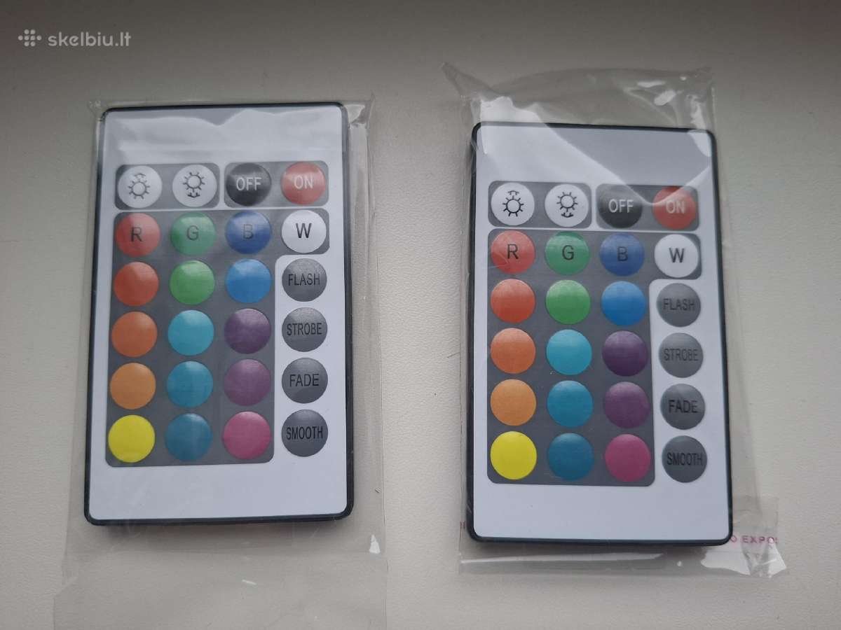Ditanciniai LED Rgb pultai apšvietimo juostoms
